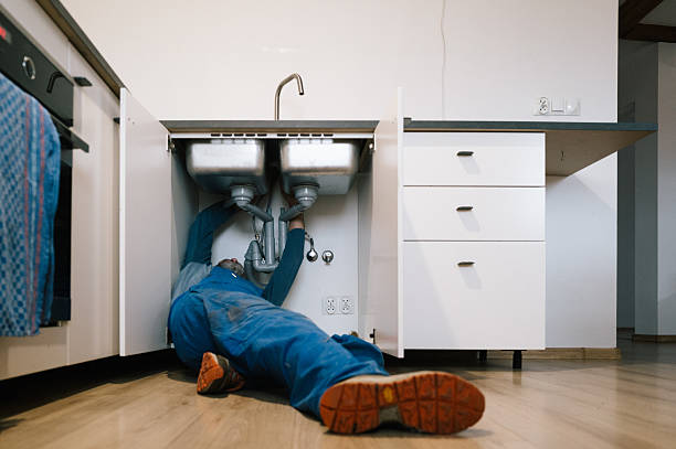 Professional Drain Cleaning technician working in Chatsworth, GA